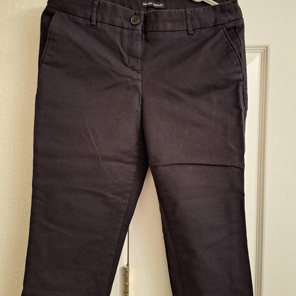 Hilary Radley Women's Dark Gray Ankle Jeans